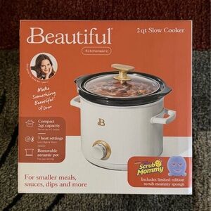 NEW IN BOX Beautiful by Drew Kitchenware 2qt Slow Cooker